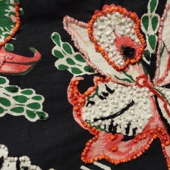 Dolce Floral Beaded Skirt - Picture 2 of 8